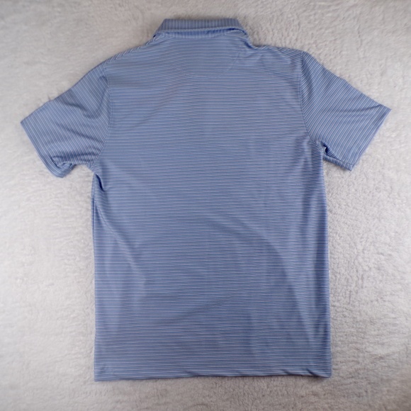 Cactus Man Ricky Singh Men's Size M Polo Blue Performance Tech - Picture 9 of 9